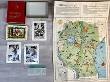 Heraclio Fournier EAST AFRICAN Playing Cards & MAP Vintage 1957 Made Spain RARE picture