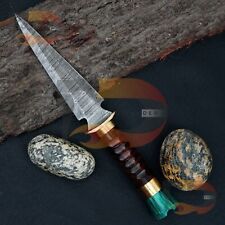 NY KNIVES Damascus Steel Blade Handmade Damascus Hunting Knife  EDC picture