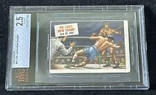 JOE LEWIS 1954 Topps Scoop New Champ #40 Low POP BGS Graded 2.5 picture