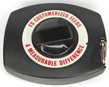 Illinois FS Customerized Feeds Black Tape Measure Agricultural Advertisement picture