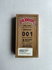 Backwoods Small Batch No. 001 Rare LIMITED EDITION Collectible  picture