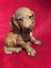 Beautiful 1950s Dachshund Rosenthal Dog Figurine (X) picture