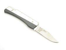 Vtg 1970s Vernco HiCV Black Angus Seki Japan Small Folding Lockback Pocket Knife picture
