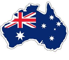 Sticker decal vinyl car australian australia map flag picture