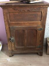 Antique Early 1900s GUST. SEABERG  Ice Box Refrigerator Original Interior picture