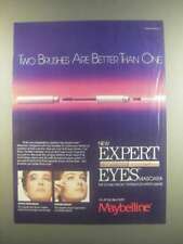 1985 Maybelline Expert Eyes Mascara Ad - Better Than picture