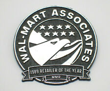 Wal-Mart Associates 1989 Retailer Of The Year MMR Eagle Vintage Lapel Pin picture