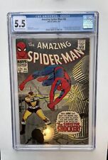 Amazing Spider-Man #46 Marvel Comics 1967 CGC 5.5 (1st app of Shocker) 🔑 picture