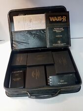 Vintage WAIS-R Psychology Wechsler Testing Kit with Original Briefcase picture