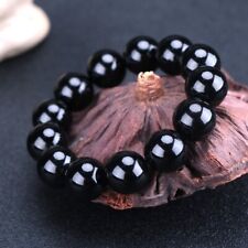 6mm - 16 mm Shungite Bracelet Stretchy One Size 5G WiFi Radiation EMF Protection picture
