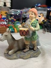 Holiday Treasures Avon 2003 Drummer Boy With A Donkey Repaired, The Drummer Boy picture