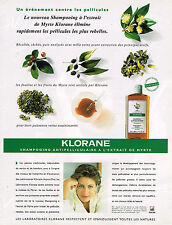 ADVERTISING 035 1996 LABORATORIES KLORANE shampoos picture