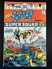 All Star Comics #58 DC Comics Vintage 1976 Bronze Age 1st Print Fine+ *A4 picture