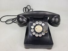 Vintage Western Electric Black Rotary Phone Dial Telephone picture