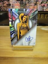 2022 Topps Star Wars Masterwork Andrea Bartlow As Twi'lek Server On-card Auto picture