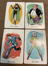 EXTREMELY RARE VINTAGE 1966 WHITMAN BATMAN ROOKIE YEAR PLAYING CARD GAME CARDS picture