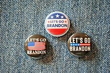 Let's Go Brandon Pin Pinback Button 1