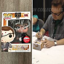 Funko Pop THE GOVERNOR #66 Walking Dead signed by David Morrissey -COA & PICTURE picture