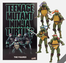 NECA TMNT Teenage Mutant Ninja Turtles SDCC 2018 1990 Movie 4 Pack Rare Edition picture