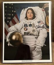 CHRISTINA KOCH HAND SIGNED 8x10 PHOTO NASA ASTRONAUT AUTOGRAPHED TO JERRY picture
