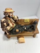 Emmett Kelly “Clown Sculpture On The Bench” - Original Limited Edition “RARE” picture