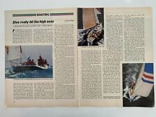 Southern Ocean Racing Conference (SORC) Diva Vintage 1984 Magazine Photo picture
