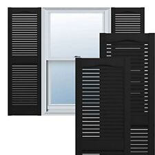 Lifetime Vinyl Ll1s12x03100bl Standard Cathedral Top Center Mullion Open Louver  picture