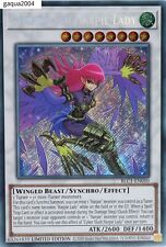 YuGiOh Cyber Slash Harpie Lady BLC1-EN010 Secret Rare Ltd. Edition picture