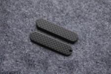 New 1 Pair DIY Carbon Fibre Handle Scales for 58 mm Victorinox Swiss Army Knife picture