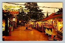 Los Angeles CA-California, Olvera Street, Old World Mexico, Chrome Postcard picture