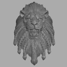 Animal Warrior Lion custom head for Mythic Legions and other action figure picture