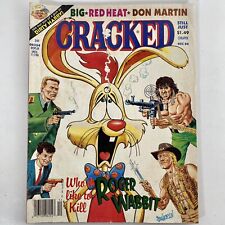 Cracked Magazine Vintage Who Framed Killed Roger Rabbit December 1988 88 #241 picture