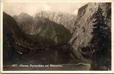 VTG RPPC 1977 Obersee, Fischunklalm Mit Watzmann Valley Alps Mountains Postcard picture