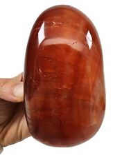 Carnelian Agate Polished Freestand Stone Madagascar 424 grams. picture