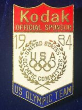 1984 Kodak Lapel Hat Pin - Official Sponsor US Olympic Team / Committee picture