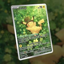 Charm Pikachu Card  Custom Made picture