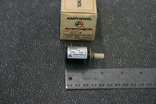 Vintage AMPHENOL Precision PotentiometerETER 4101B 50K Ω +/- 5% LIN. +/-.25% Box picture