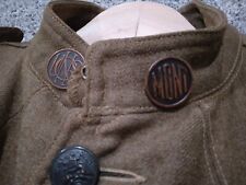 US WWI MONTANA 41ST DIVISION UNIFORM OVERCOAT BREECHES  picture