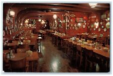 c1950's Shellfish Restaurant Dining Room Interior Portland Oregon OR Postcard picture