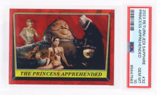 2023 Topps Star Wars Chrome Sapphire THE PRINCESS APPREHENDED #32 PSA 10 picture