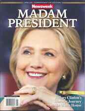 Own a Piece of History - Newsweek Hillary Clinton MADAM PRESIDENT Recalled picture