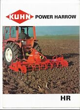 Original Kuhn HR120 HR180 HR240 HR300 Power Harrows Sales Brochure 1900.GB-2.77 picture