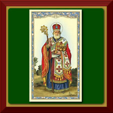 Catholic Holy Card PRAYER Saint Nicholas St Nick picture