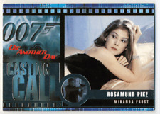 2002 James Bond 007 Die Another Day Casting Call Chase Cards U-Pick picture