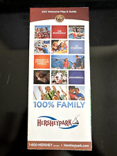 2011 Hershey Park Amusement Park Map & Guide picture