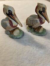 Lefton China Brown Pelican Figurines - Set of 2 picture