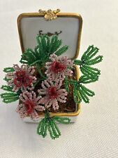 Vintage Limoges Flower Trinket Box Made In France for Bonwit Teller. Just Lovely picture