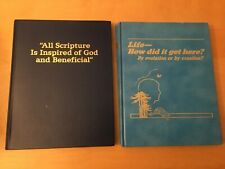 JEHOVAH WITNESS BOOK LOT: ALL SCRIPTURES, LIVE FOREVER, GREATEST MAN, ETC picture