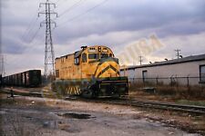 Vtg 1981 Train Slide 106 Essex Terminal Railway Engine Windsor Ont Canada X7D006 picture