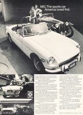 1972 1973 MGB MG B MG-TC Original Advertisement Print Art Car Ad PE46 picture